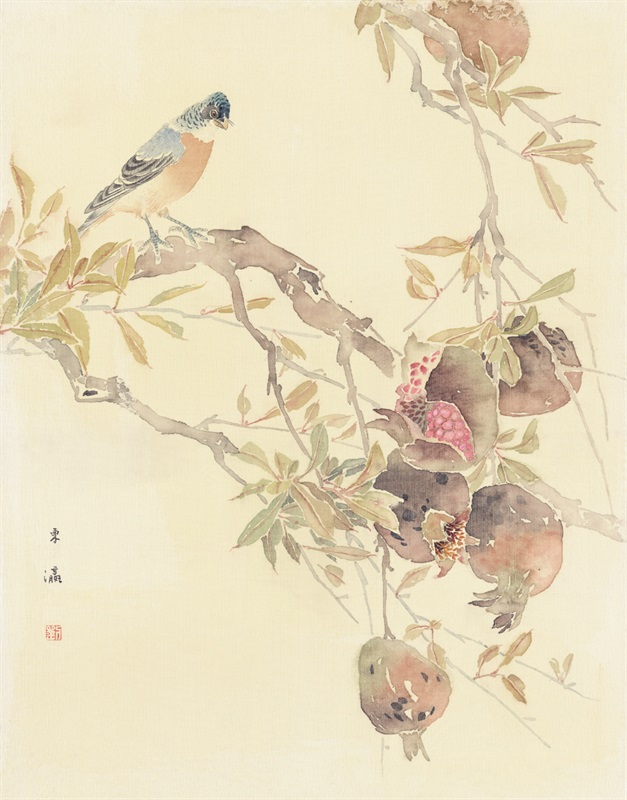 没骨习作之十一 52cm×42cm 2008年 绢本设色.jpg